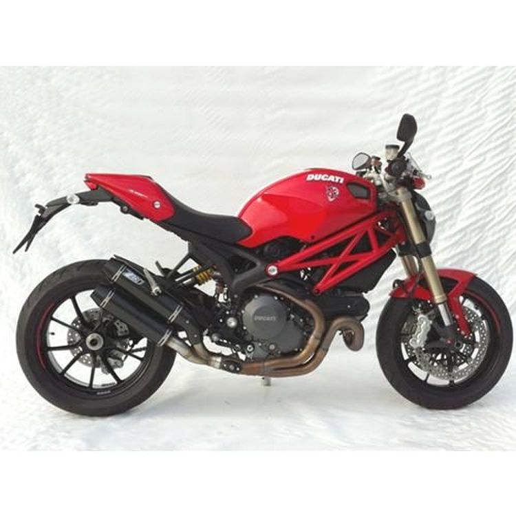 Ducati Monster 1100 Evo 'Over + Under' Zard Exhausts - Pair